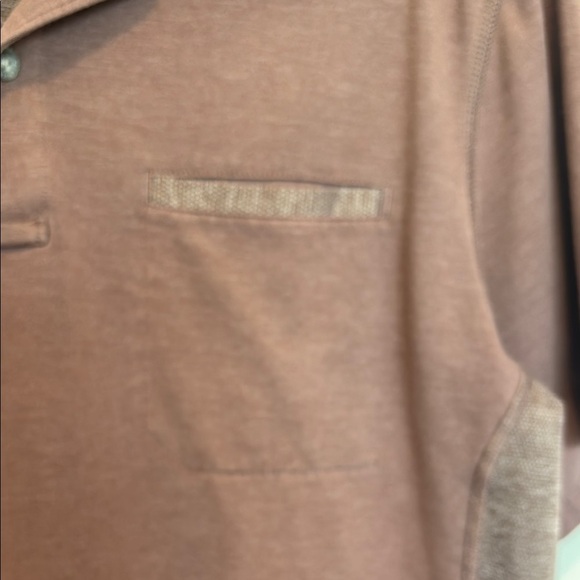 Eddie Bauer Brown Polo Shirt Classic Knit Design - Picture 3 of 6
